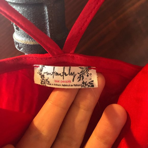 Free People Red Slipdress - Picture 3 of 4